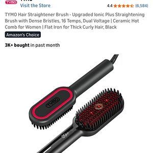 TYMO Hair Straightener Brush